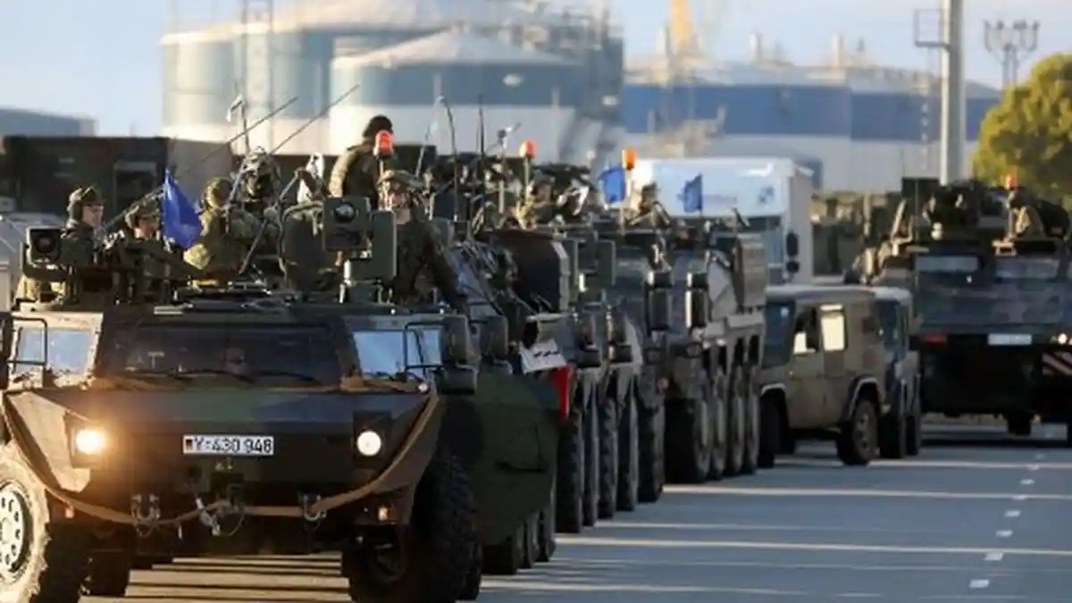 RUSIA Masih Bercokol di Ukraina, Jerman Kirim 4.000 Tentara Setingkat 1 Brigade NATO di Perbatasan