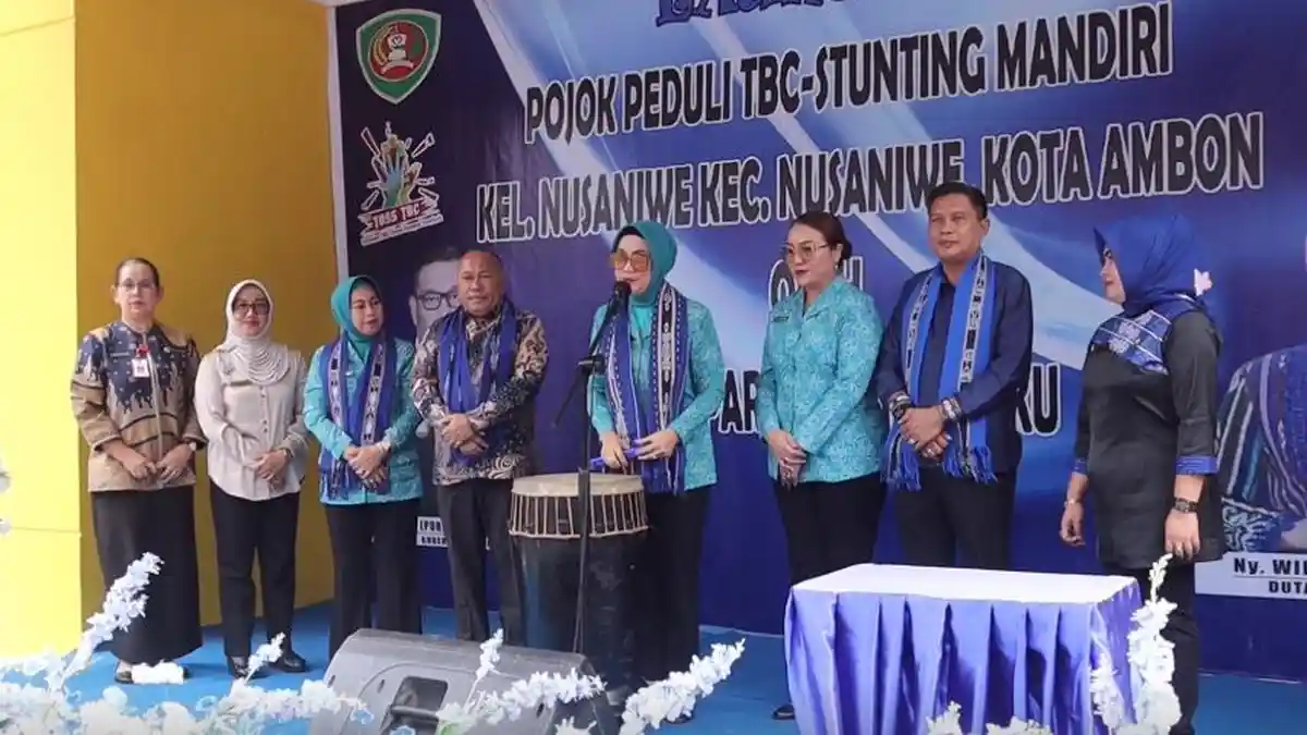Pojok Peduli TBC-Stunting Hadir di Kecamatan Nusaniwe Ambon