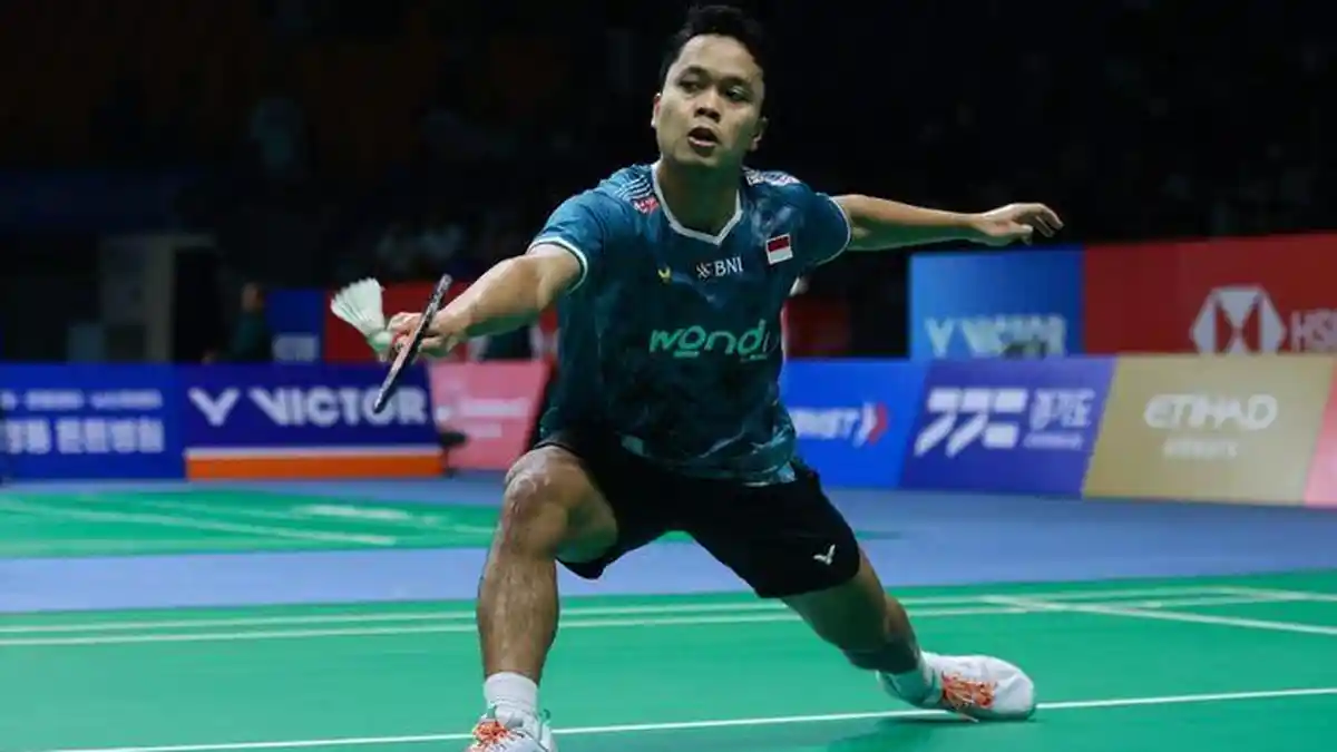 Hasil Korea Open 2025: Diwarnai Kontroversi, Anthony Ginting Kalah dari Kenta Nishimoto