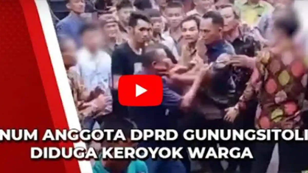 VIRAL Oknum Anggota DPRD Gunungsitoli Nias Ikut Terlibat Pengeroyokan Warga di Pesta Pernikahan