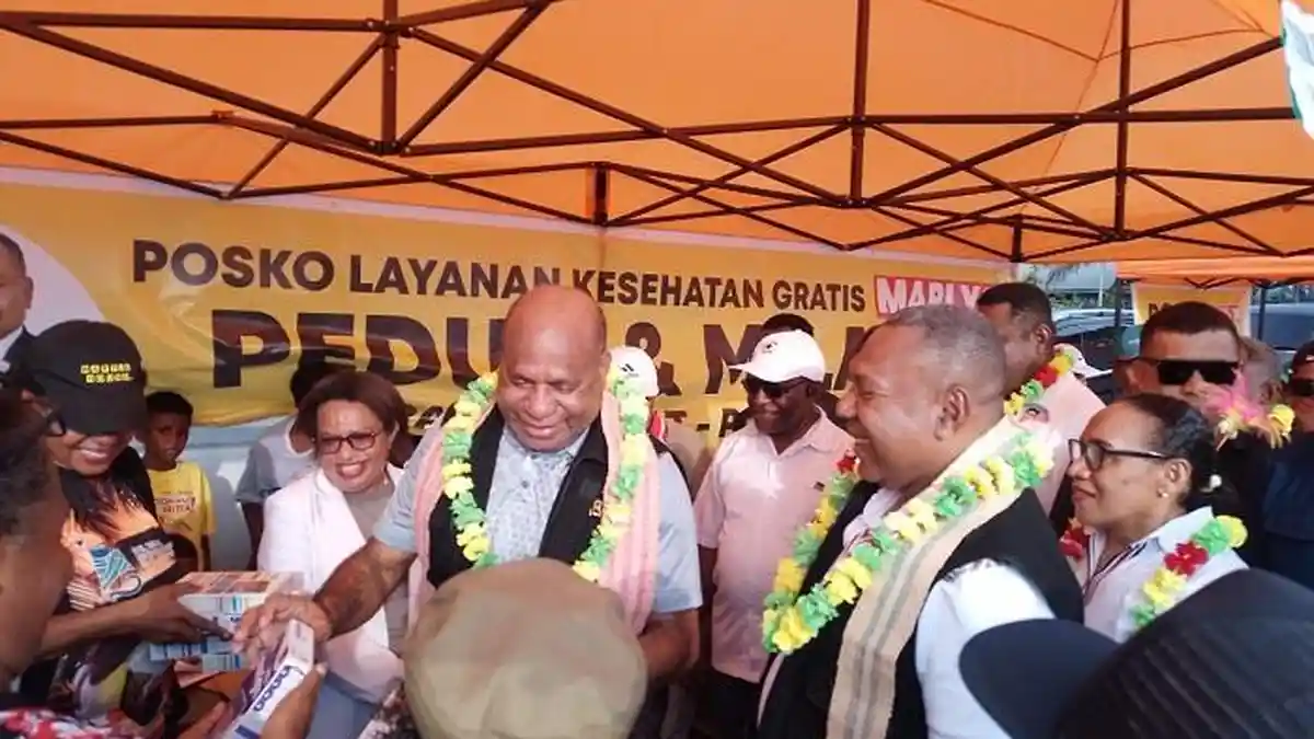 Kampanye Bersama Paslon Yanni-Jemmi, Mari-Yo Ajak Warga Sarmi Pilih Nomor 2
