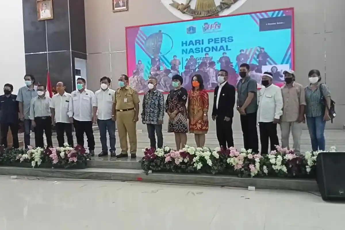 PWI Sulut Gelar HPN di Mapalus Kantor Gubernur, Sebelum Masuk Ruangan di Rapid Antigen
