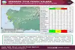 Hujan Mulai Basahi Kalbar, Titik Panas Belum Berubah Signifikan