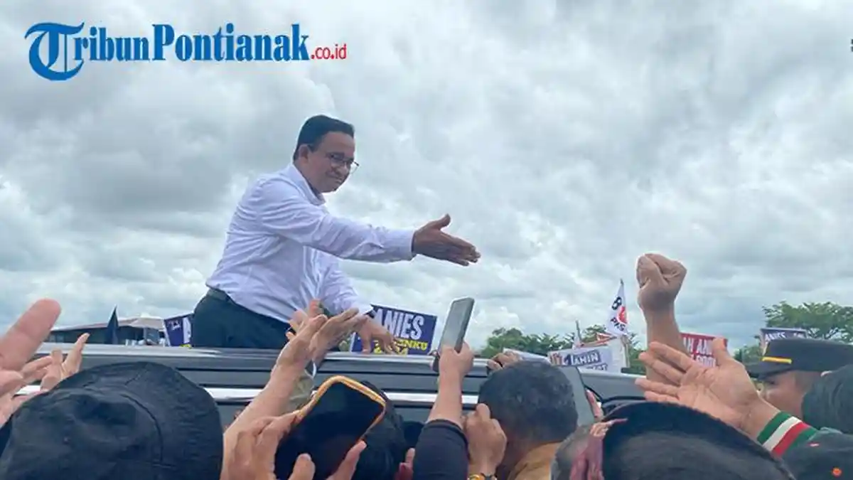 Anies Sebut Kapuas Raya Berkali-kali Saat Kampanye Akbar di Sintang