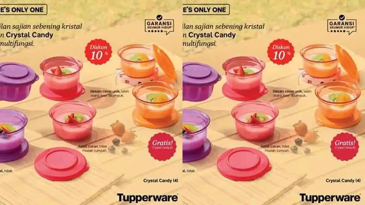 Promo Tupperware di Minggu Terakhir Januari 2024, Beli 4 Tempat Kue ...