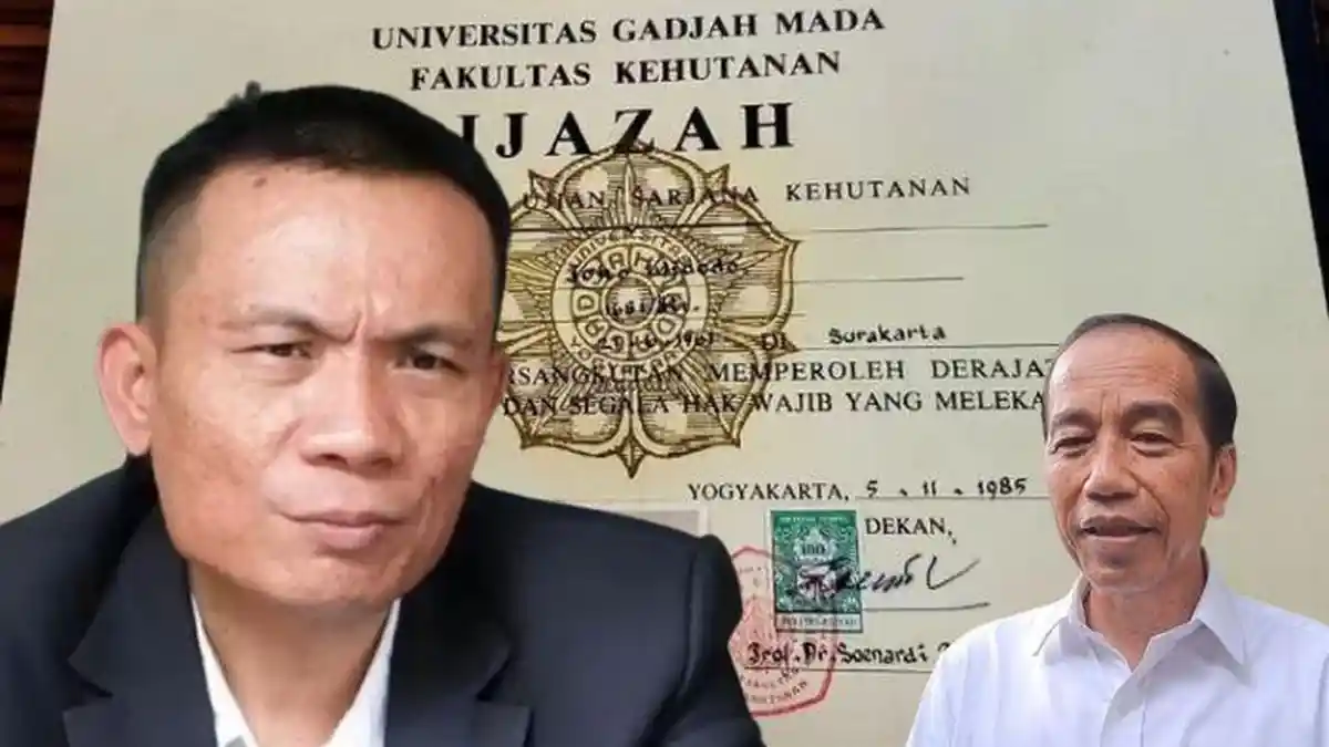 Geramnya Rismon Sianipar ke Jokowi Soal Ijazah : Dia Tidak Pernah Lulus ...