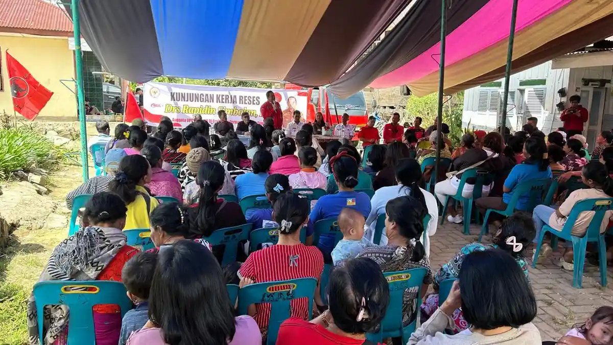PDIP Komisi XIII DPR RI Terima Keluhan Ibu-ibu Motung  yang Desak MBG Dialihkan Jadi Bantuan Tunai