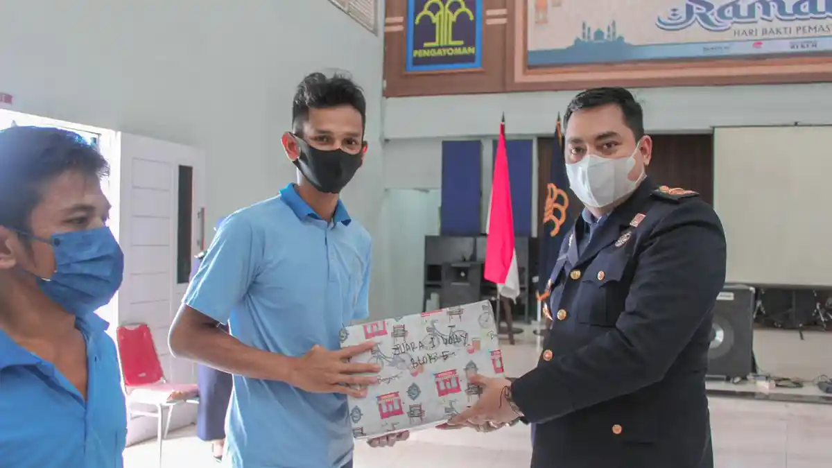 Penyerahan Hadiah Lomba Bagi Warga Binaan, Rangkaian Kegiatan Hari Bakti Pemasyarakatan ke-58