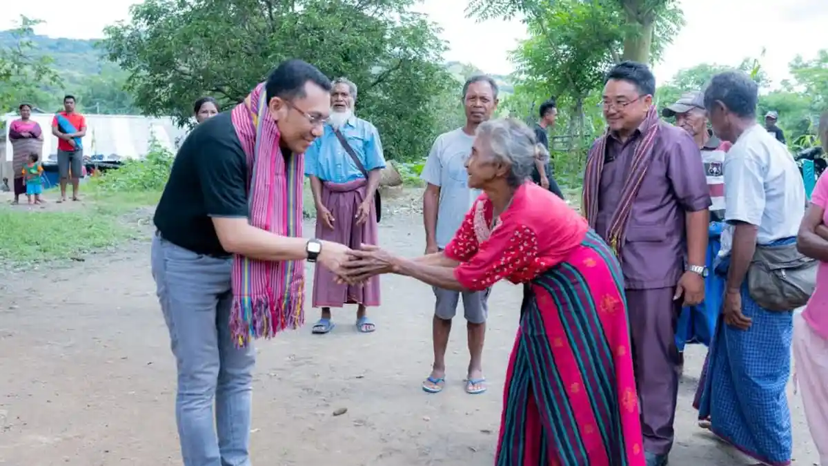 Reses di Desa Umanen Belu, Ansy Lema Terima Keluhan Warga Soal Hutan Lindung