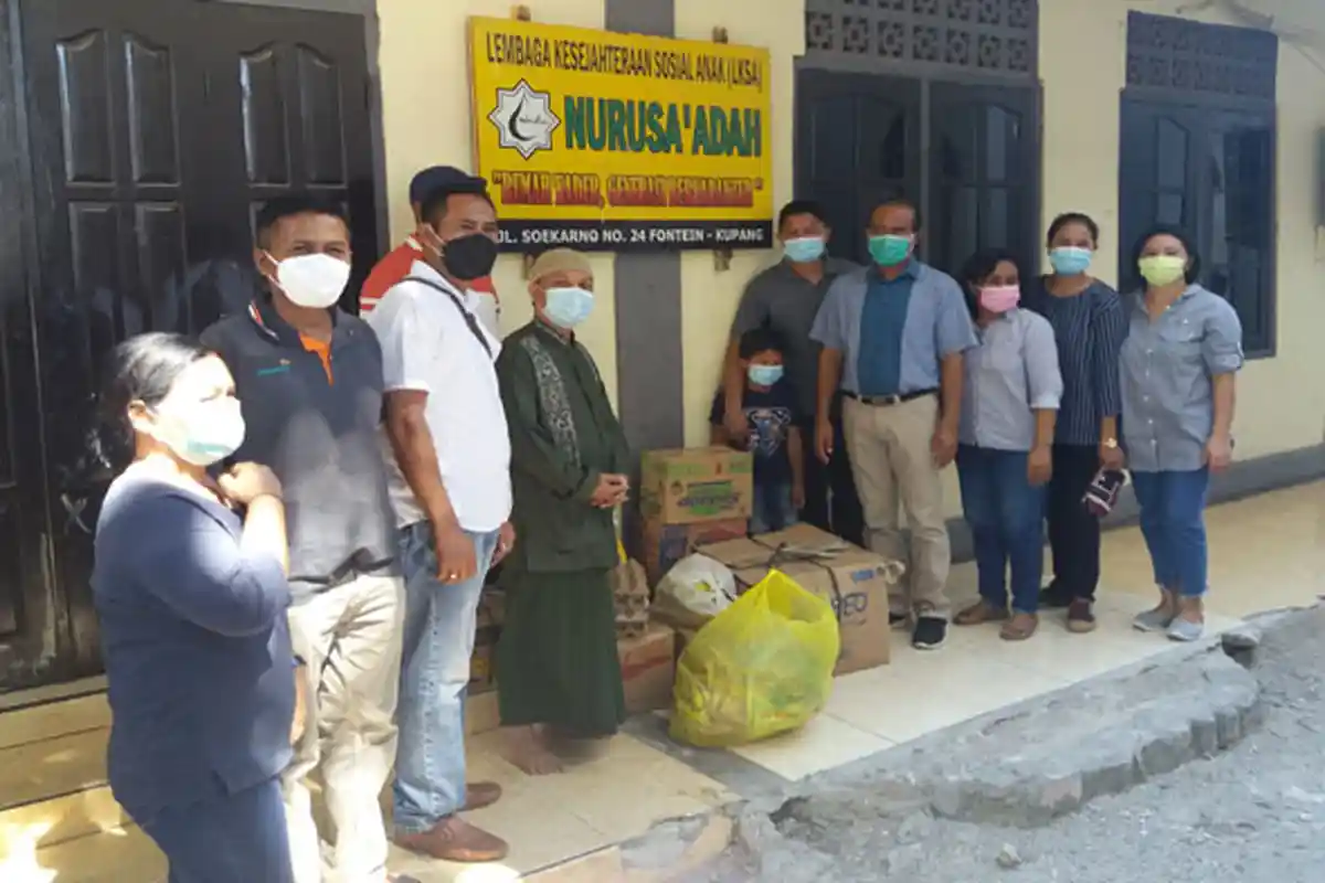 Yosef Rasi Beri Semangat dan Motivasi Anak-anak Panti Asuhan