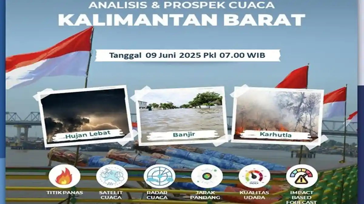 Hotspot di Kalbar Meningkat, BMKG Imbau Waspada Karhutla