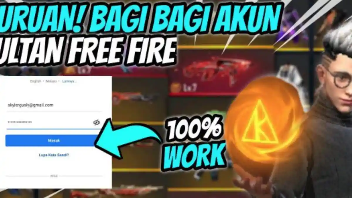 Update Terbaru 1500+ Akun Sultan Free Fire FF GRATIS Spesial Agustus 2024 Full Diamond