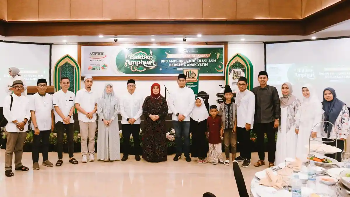 DPD AMPHURI Sulsel dan Koperasi ASM Hangatkan Ramadan dengan Buka Puasa Bersama Anak Panti Asuhan
