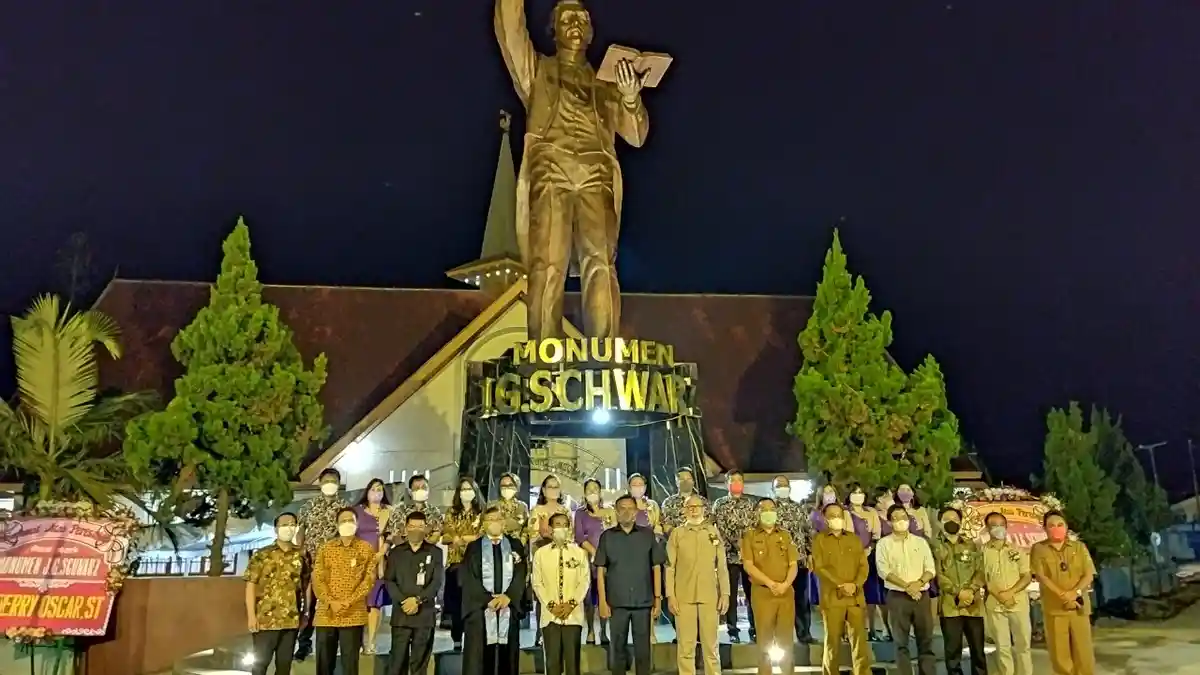 Patung Schwarz Diganti Tembaga pada 2021, Olly Ucapkan Terima Kasih ke Menhan Prabowo