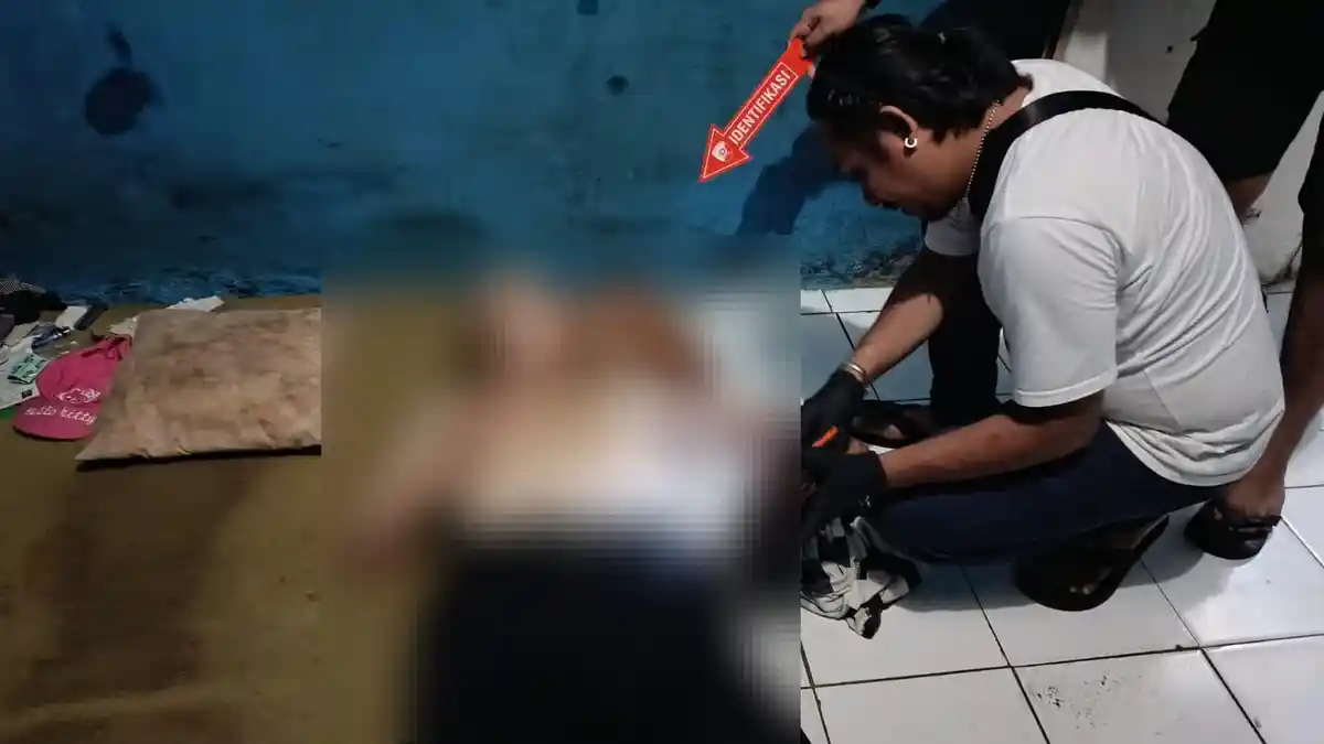 Polisi Olah TKP Kasus Penemuan Mayat di BTN Doyo Grand Jayapura