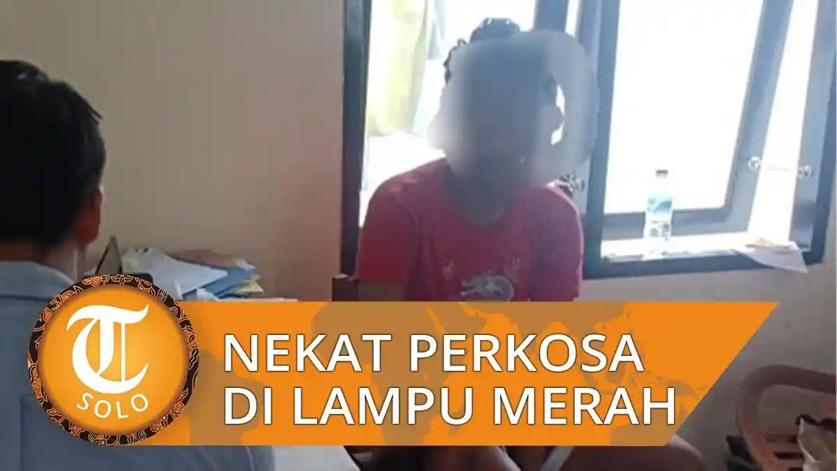 Pemuda Tabrak Motor Wanita di Depannya dan Langsung Coba Perkosa Korban di Lampu Merah