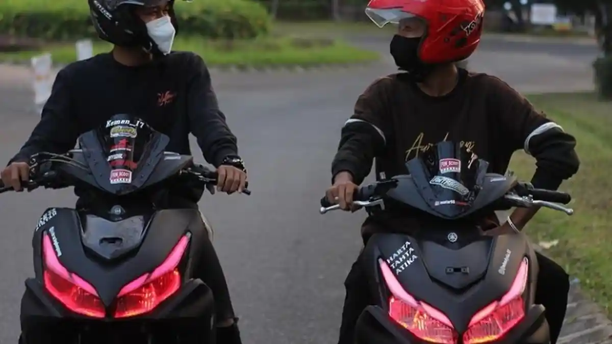Buang Air di Pinggir Jalan, Pemuda di Bandar Lampung Kehilangan Motor Aerox