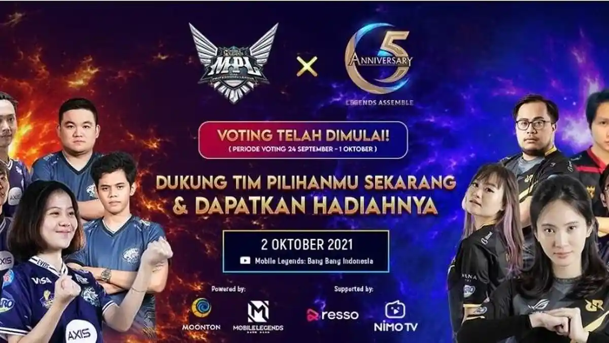 Rayakan Ulang Tahun Kelima, MLBB Adakan Fun Match Bertema Legends Assemble