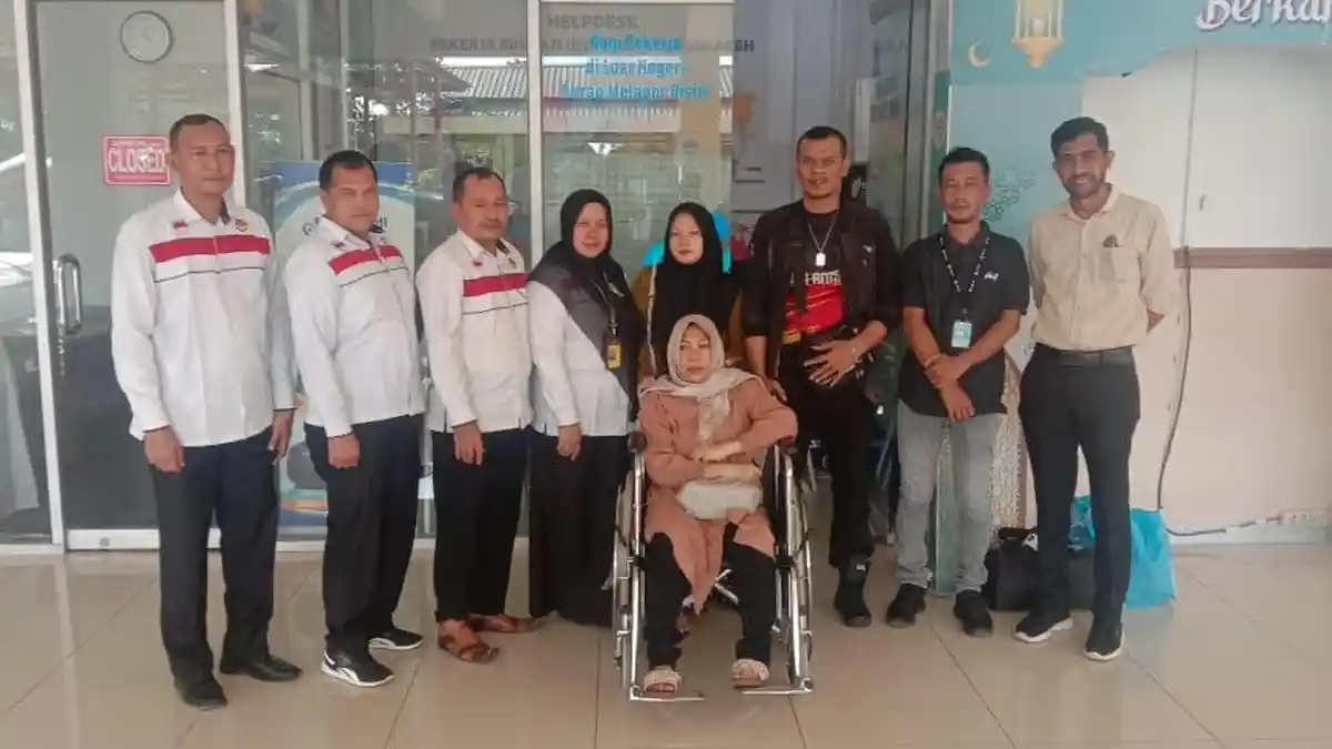 Alami Stroke di Malaysia, PPAM dan Haji Uma Bantu Pulangkan Pekerja Asal Pidie Jaya