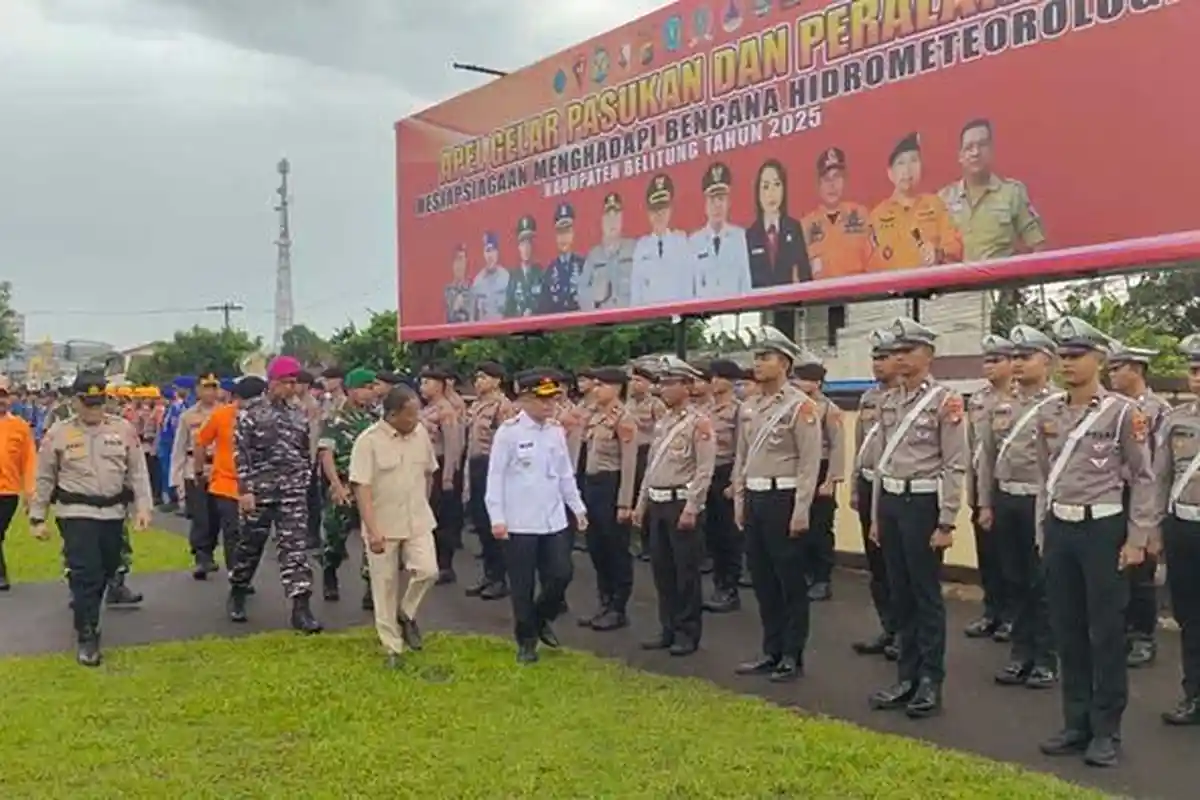 Belitung Apel Siaga Hadapi Potensi Bencana