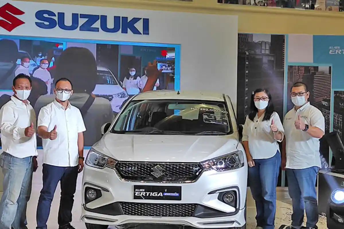All New Ertiga Hybrid Mengaspal di Sulut, Ada Diskon Rp 4 Juta