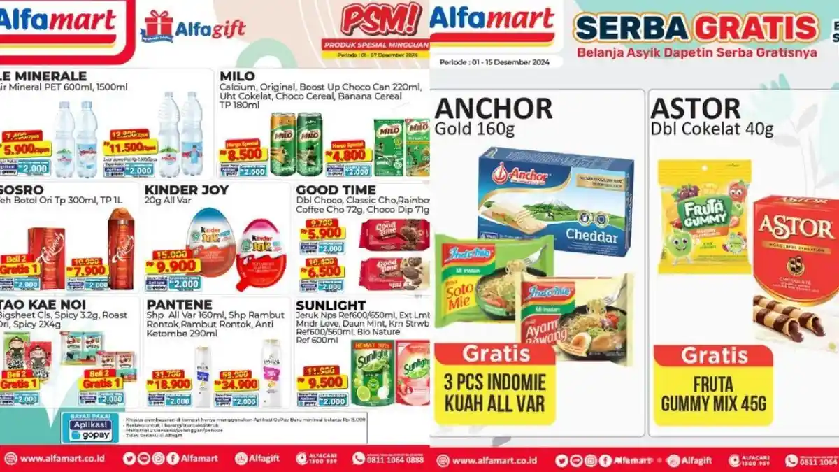 Katalog Promo Alfamart Hari Ini 5 Desember 2024, Beli 2 Gratis 1 Dancow UHT FG TP 110ml All Variant