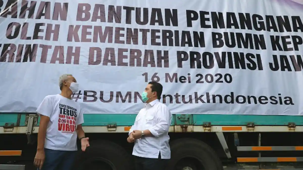 Indo Riset : Ganjar Pranowo – Erick Thohir Paslon Pilpres Terkuat