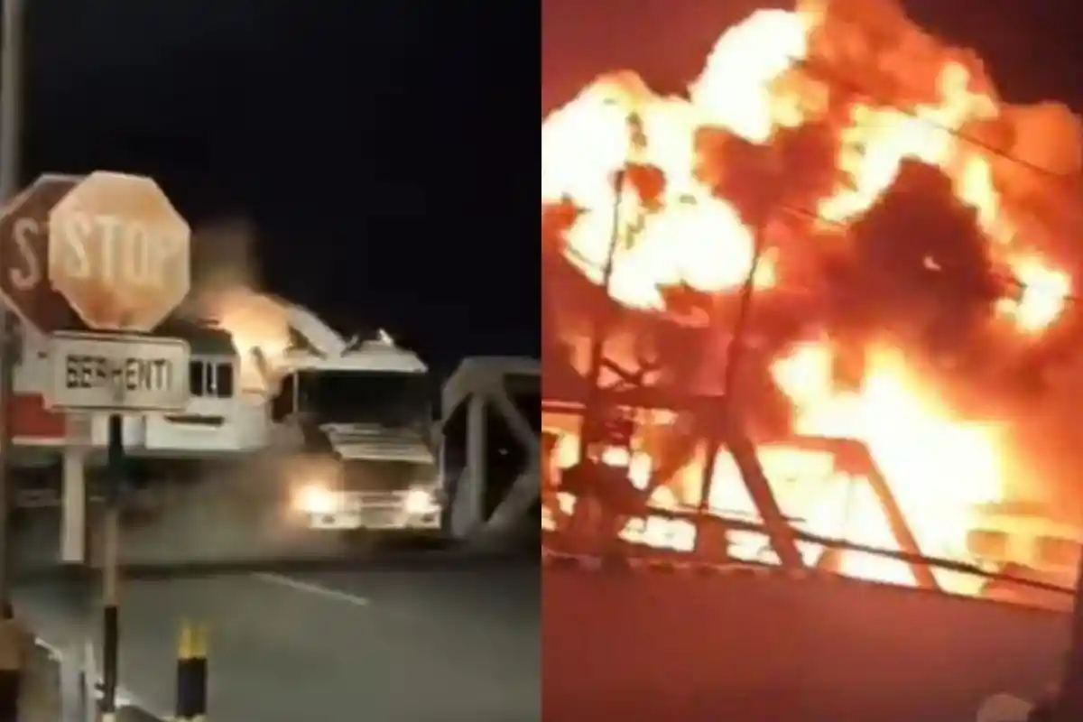 Sopir Truk Trailer Tabrakan Dengan Kereta Api di Semarang, Sempat Minta Tolong Pertugas Saat Mogok