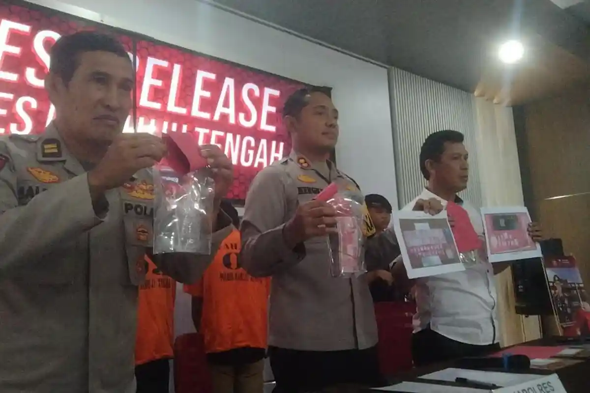 Awal November 2024, Polres Mamuju Tengah Ungkap 3 Kasus Narkoba