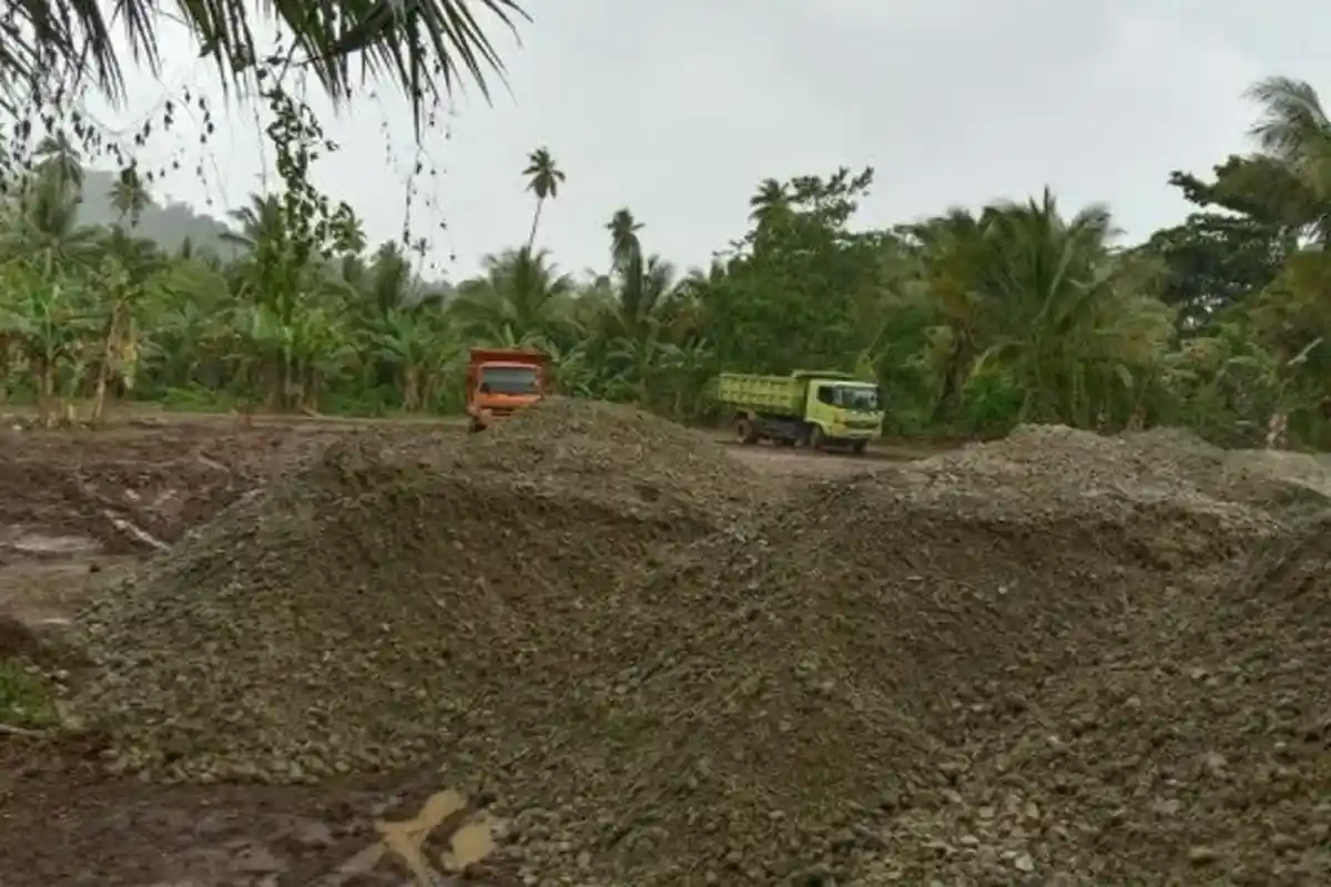 Polisi Diminta Selidiki Aktivitas Penambang Pasir di Desa Samo Halmahera Selatan