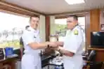 Kolonel Laut (P) Alan Dahlan Bertemu Rear Admiral R J Nadkami