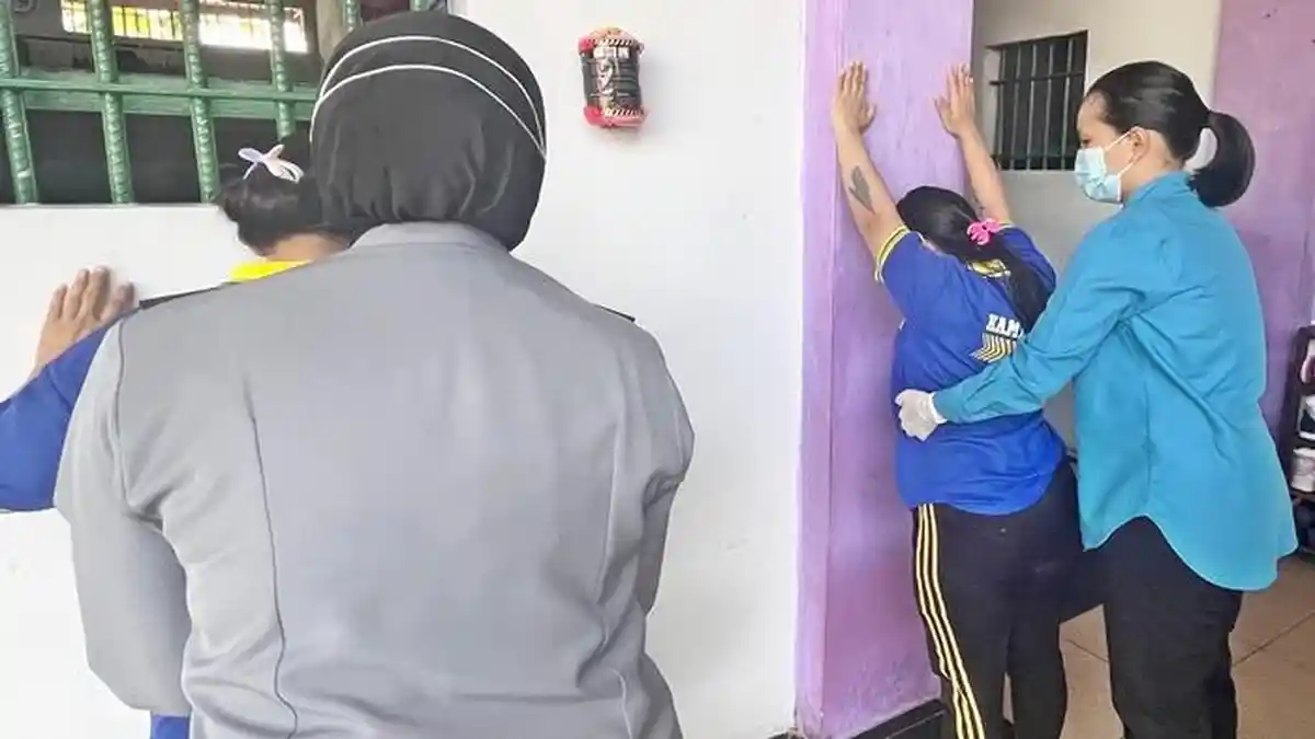 Razia Mendadak di Lapas Perempuan Tenggarong Kukar, Terungkap Hasil Tes Urine