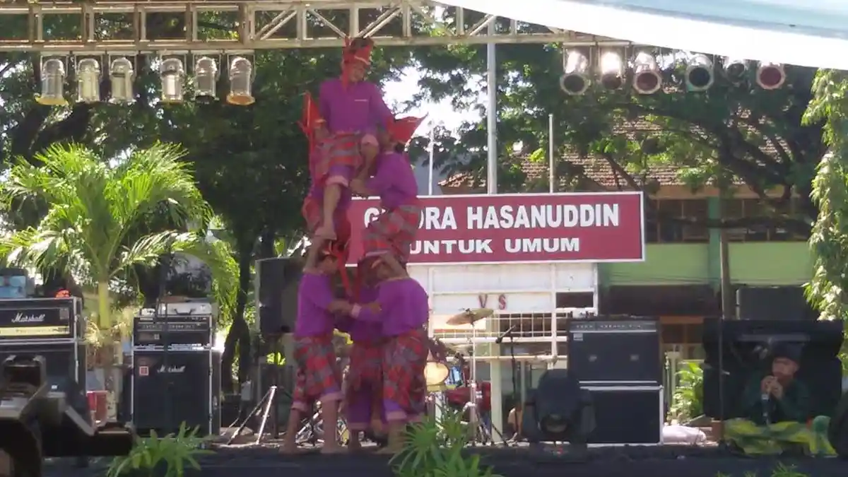 Tari Pa'raga Meriahkan Festival Sunda-Makassar, Dibuka Pemprov Sulsel