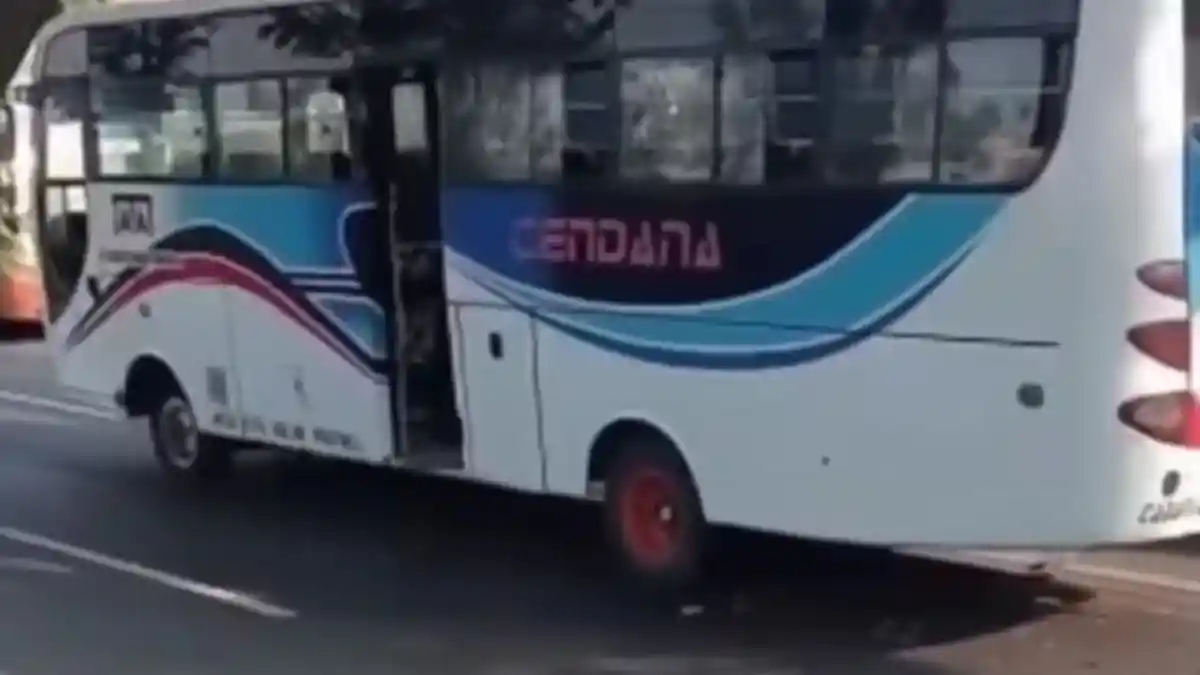 Kecelakaan Maut Bus Cendana Ugal-ugalan, Karyawati SPBU Tewas Tertabrak