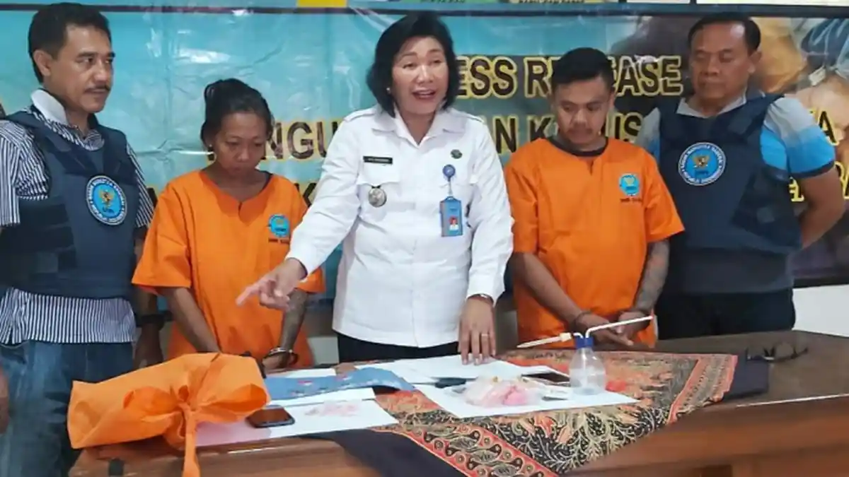 Suami Ditahan di LP Kerobokan, Si Istri Gantikan Jualan Sabu Pasokan dari Lapas