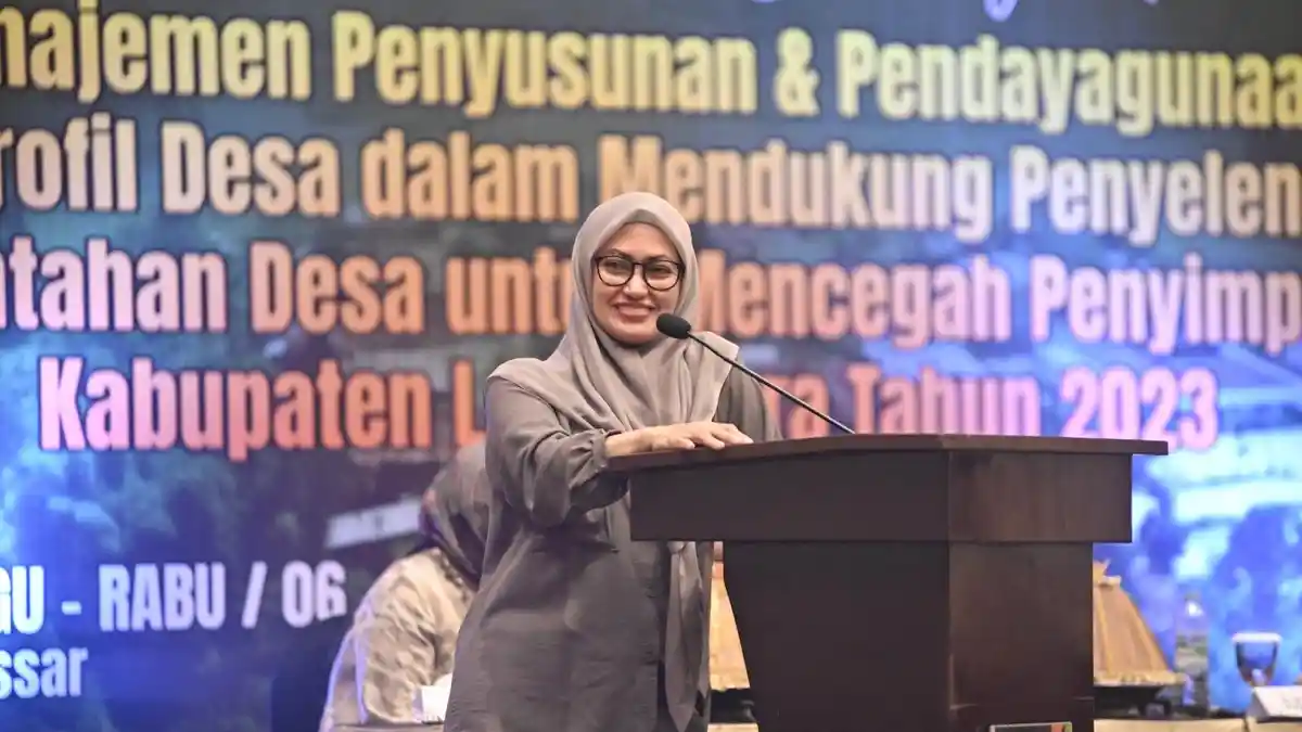 Janji Bupati Indah di 2024, Target Tidak Ada Lagi Desa Tertinggal di Luwu Utara