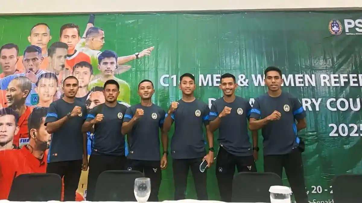 6 Wasit Asprov PSSI Maluku Utara Siap Berkompetisi di Liga Nusantara 2025-2026