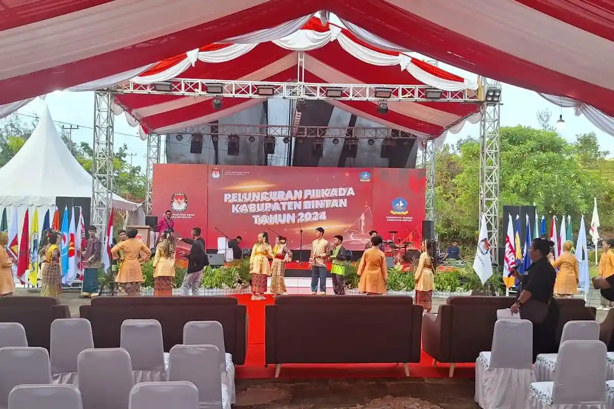 Susunan Acara Launching Pilkada Bintan 2024, Sambutan Ketua KPU, Bupati Bintan hingga Jingle Pilkada