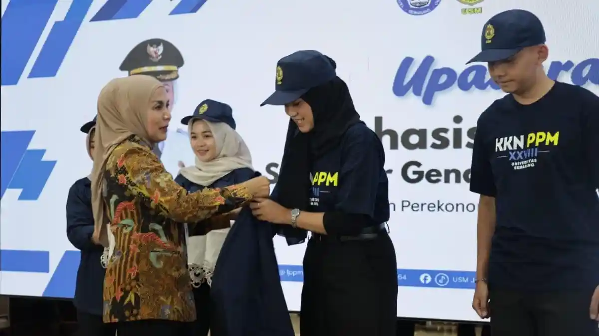 USM Terjunkan 823 Mahasiswa dalam KKN-PPM Tematik Angkatan XXVIII 2026 - Tribunjateng.com