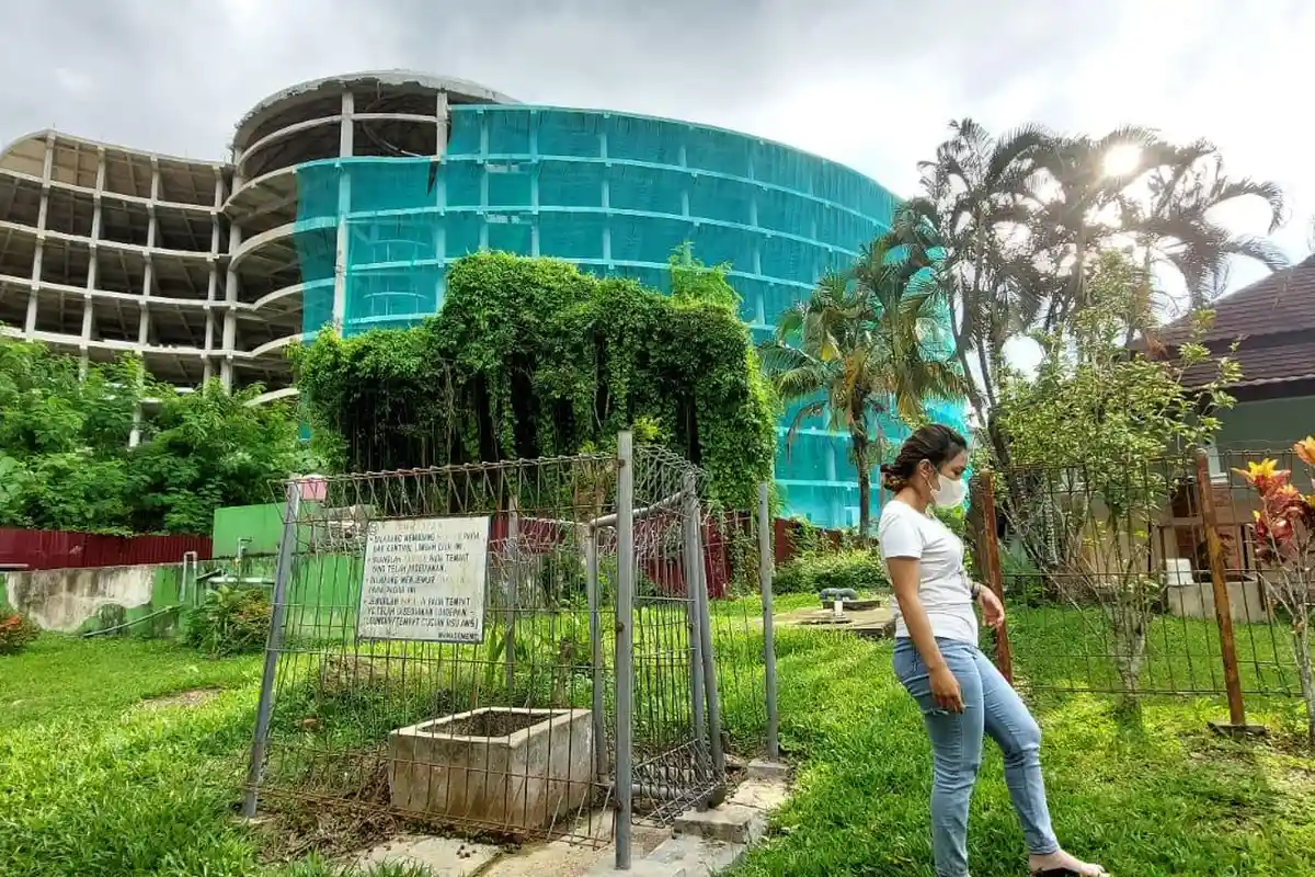 Pembangunan Gedung Perawatan Pandurata RSUD AWS Samarinda Terkendala Bahan Baku