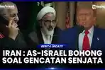 Ledakan Terdengar di Teheran Tak Lama Setelah Trump Umumkan Gencatan Senjata Iran-Israel 