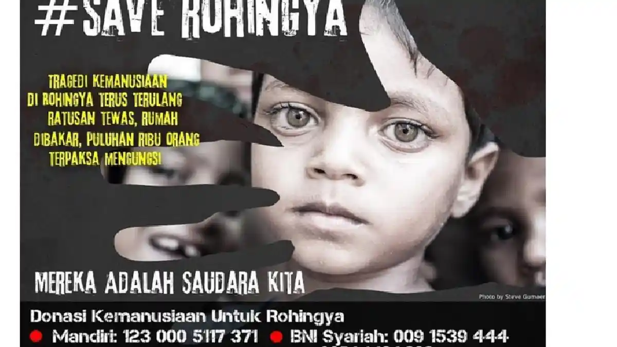 Tragedi Rohingya Menyayat Hati Dunia, Anda Terketuk Membantu? Ini Nomor-nomor Rekeningnya