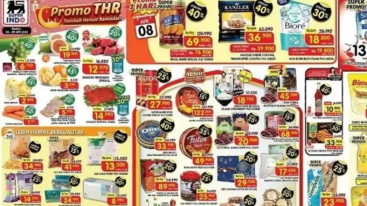 KATALOG Promo JSM Superindo 14-16 April 2023: Banyak Diskon Kebutuhan Harian, Parcel Lebaran Murah