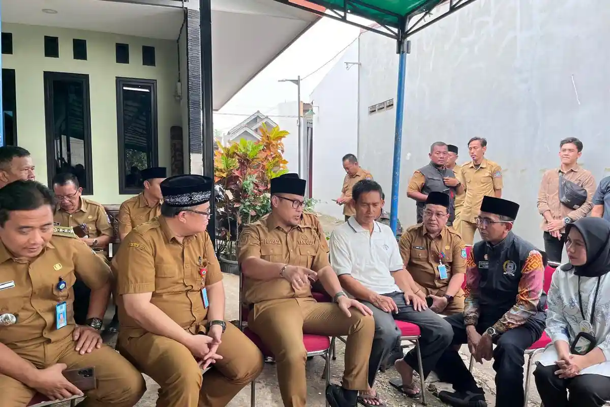 Pilar Saga Ichsan Datangi Rumah Yonih, Warga yang Meninggal Dunia usai Mengantre Elpiji 3 Kilo