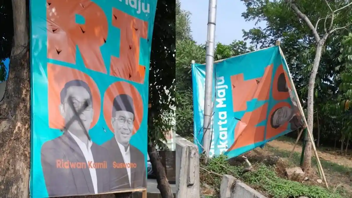 Banyak Baliho Ridwan Kamil Dirusak, Tim Bidang Hukum RIDO Jerat Pelaku ...