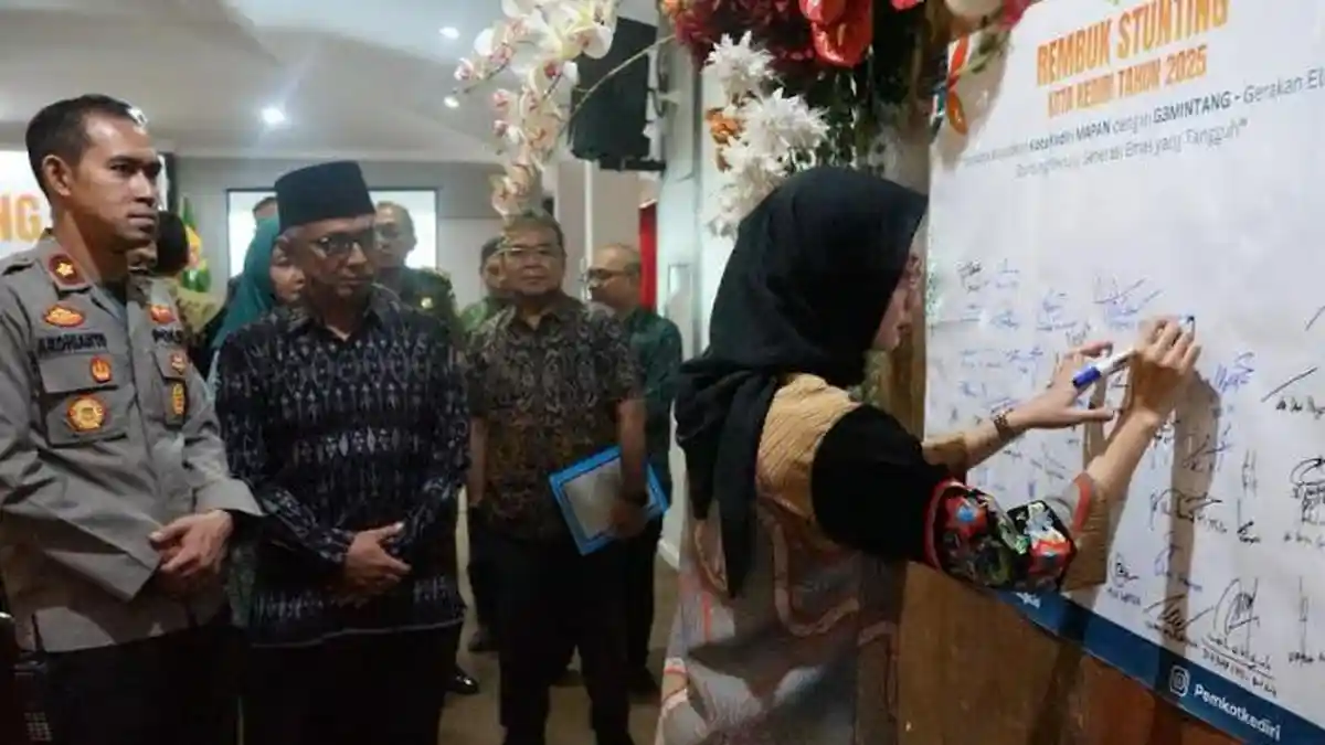 Vinanda Prameswati Wali Kota Kediri Kebut Pengentasan Stunting dengan Program GEMINTANG