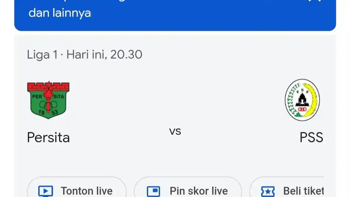 Prediksi Skor dan Susunan Pemain Persita VS PSS Sleman, Adu Tajam Eber Bessa dan Tocantins