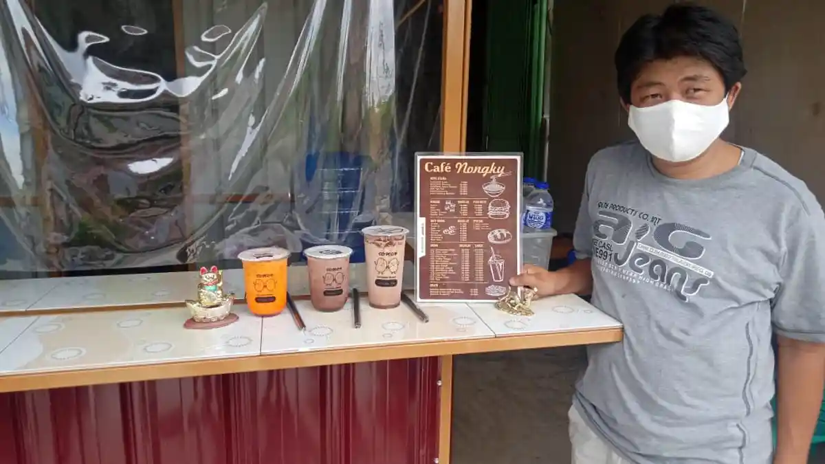 Pelaku UMKM Ini Bertahan Hadapi Pandemi, Bertransformasi dari Warung Sarapan ke Milkshake