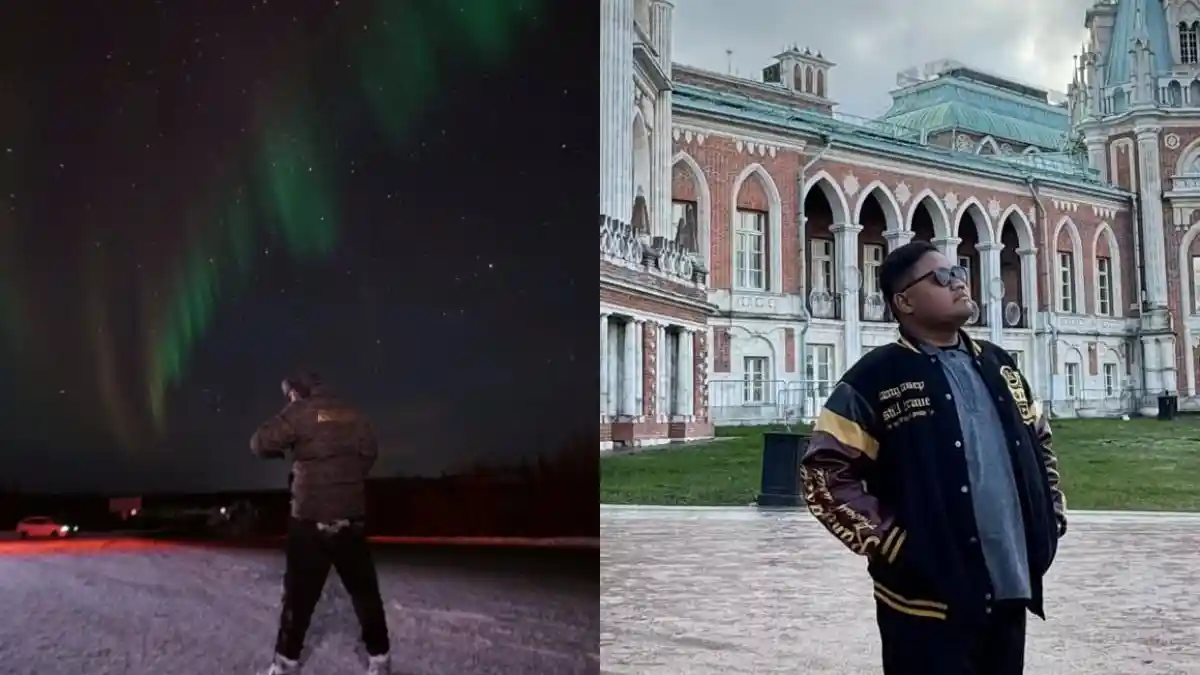 Pengalaman Terindah Rizaldo Arif Akbar, Melihat Magisnya Aurora Borealis di Murmansk Rusia - Tribunnews.com