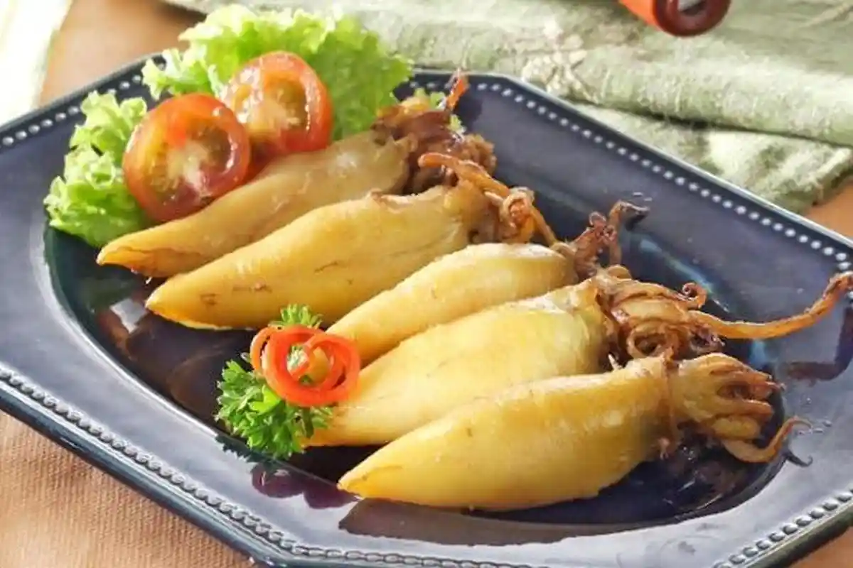 Resep Cumi Goreng Kuning, Menu Utama Makan Malam dengan Tampilan yang Begitu Menggoda